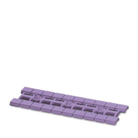 UM-TMF (6X5) VT 0833097 PHOENIX CONTACT Marker for terminal blocks, Strip, violet, unlabeled, rotulable with..