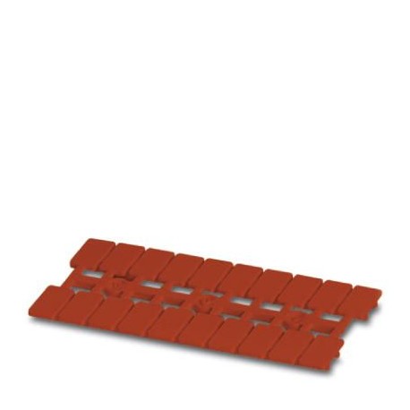 UM-TMF (6X10) RD 0833100 PHOENIX CONTACT Marker for terminal blocks, Strip, red, unlabeled, rotulable with: ..