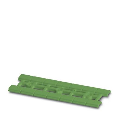 UM-TMF (8X5) GN 0833111 PHOENIX CONTACT Espaço reservado para bornes, Tiras, verde, sem rotular, rotulable c..