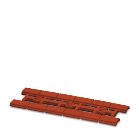 UM-TMF (10X5) RD 0833112 PHOENIX CONTACT Marker for terminal blocks, Strip, red, unlabeled, rotulable with: ..