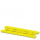 UM-TMF (10X5) YE 0833114 PHOENIX CONTACT Marker for terminal blocks, Strip, yellow, unlabeled, rotulable wit..