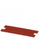 UM-TMF (12X5) RD 0833118 PHOENIX CONTACT Marker for terminal blocks, Strip, red, unlabeled, rotulable with: ..