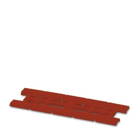 UM-TMF (12X5) RD 0833118 PHOENIX CONTACT Marker for terminal blocks, Strip, red, unlabeled, rotulable with: ..