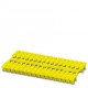 UM-TM (3,5X10) YE 0833132 PHOENIX CONTACT Marker for terminal blocks, Strip, yellow, unlabeled, rotulable wi..