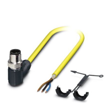 SAC-HZ-3P-MR/2,0-542 SH SCO BK 1409497 PHOENIX CONTACT Cable para sensores/actuadores, 3-polos, PVC, amarill..