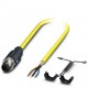 SAC-HZ-3P-MS/5,0-542 SH SCO BK 1409515 PHOENIX CONTACT Cable para sensores/actuadores, 3-polos, PVC, amarill..