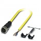 SAC-HZ-4P-5,0-542/FS SCO BK 1409573 PHOENIX CONTACT Cable para sensores/actuadores, 4-polos, PVC, amarillo, ..