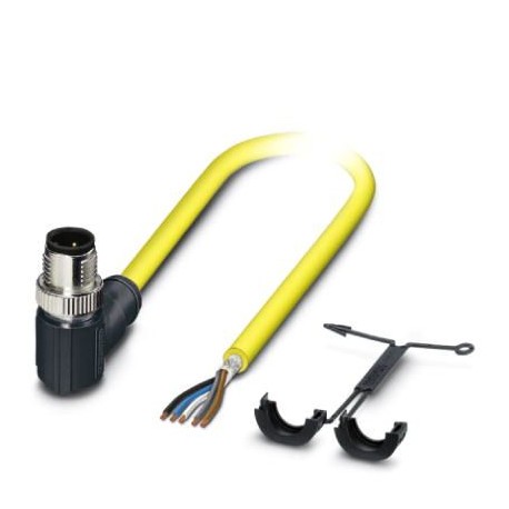 SAC-HZ-5P-MR/5,0-542 SH SCO BK 1409590 PHOENIX CONTACT Cable para sensores/actuadores, 5-polos, PVC, amarill..