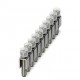 SCBI 3-8 W 3001743 PHOENIX CONTACT Fixed bridge, Step: 8,2 mm, Number of poles: 3, Color: silver