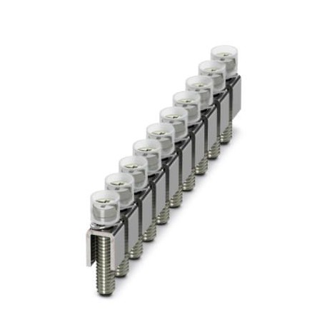 SCBI 3-8 W 3001743 PHOENIX CONTACT Fixed bridge, Step: 8,2 mm, Number of poles: 3, Color: silver