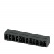 BCH-350H-12 BK 5452018 PHOENIX CONTACT Carcasa base placa de circuito impreso, sección nominal: 1,5 mm2, col..