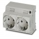 EO-CF/UT/LED/DUO 0804036 PHOENIX CONTACT Double socket