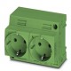 EO-CF/UT/LED/DUO/GN 0804037 PHOENIX CONTACT Doppia presa
