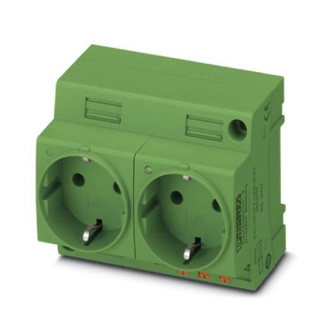 EO-CF/PT/LED/DUO/GN 0804050 PHOENIX CONTACT Двойная розетка