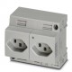EO-J/UT/LED/DUO 0804103 PHOENIX CONTACT Duplo soquete