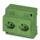 EO-J/UT/LED/DUO/GN 0804104 PHOENIX CONTACT Duplo soquete