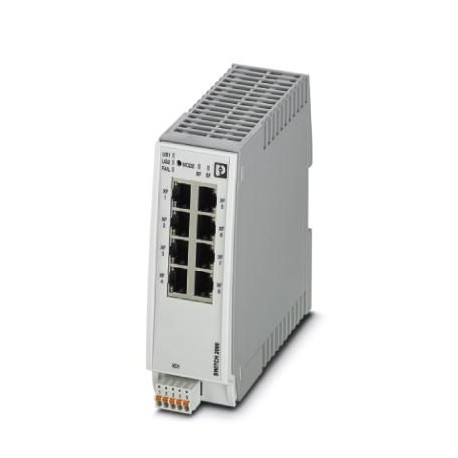 FL SWITCH 2308 PN 1009220 PHOENIX CONTACT Managed Switch 2000, 8 puertos RJ45 10/100/1000 MBit/s, índice de ..