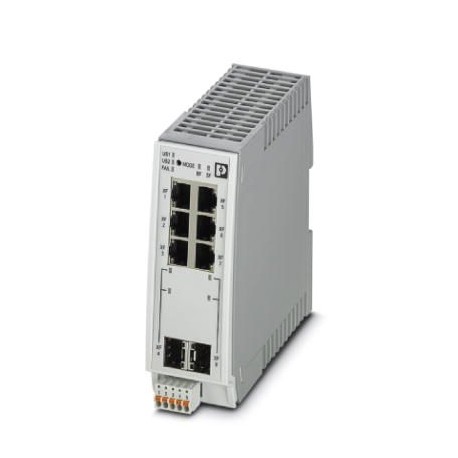 FL SWITCH 2306-2SFP PN 1009222 PHOENIX CONTACT Managed Switch 2000, 6 puertos RJ45 10/100/1000 MBit/s, 2 Pue..