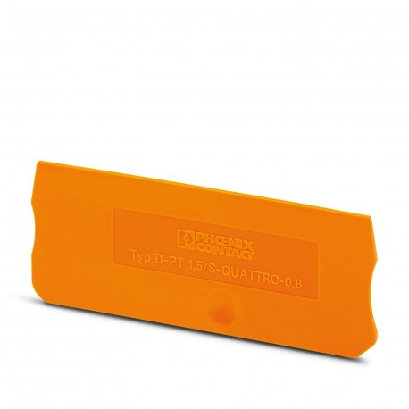 D-PT 1,5/S-QUATTRO-0,8 OG 1029591 PHOENIX CONTACT End cover