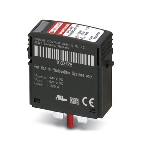 VAL-MS 1500DC-PV-ST 1033727 PHOENIX CONTACT Type 2 protection contre les surtensions plug