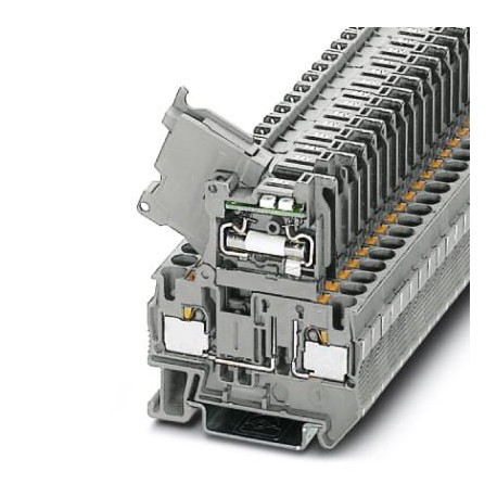 PT 4-HESILED 24 (5X20) GY/GY 1058860 PHOENIX CONTACT Fusível modular do bloco de terminais