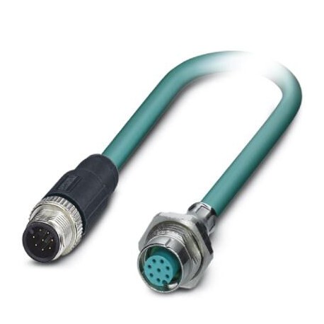 VS-M12FSBPS-M12MSS-94B/10,0 1405267 PHOENIX CONTACT Cable Ethernet confeccionado, apantallado, 4 pares, AWG ..