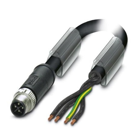 SAC-4P-MSS/ 0,5-PUR PE SCO 1413185 PHOENIX CONTACT Power cable SAC-4P-M12MSS/ 0,5-PUR PE 1413185
