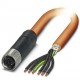 SAC-6P- 1,5-PUR/M12FSM PE SH 1414902 PHOENIX CONTACT Cable de potencia, 6-polos, PUR sin halógenos, naranja ..