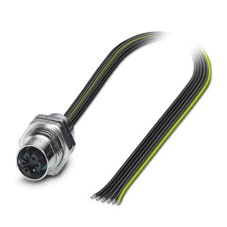 SACC-DSI-M12FSM-5PE-M16XL/0,2 1415303 PHOENIX CONTACT Flush-type connector