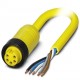 SAC-5P- 1,0-547/MINFS 1416480 PHOENIX CONTACT Cable de potencia, 5-polos, PVC, amarillo, extremo de cable li..