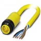 SAC-5P-MINMS/ 5,0-547 1416645 PHOENIX CONTACT Cable de potencia, 5-polos, PVC, amarillo, Conector macho rect..