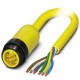SAC-6P-MINMS/10,0-547 1416674 PHOENIX CONTACT Cable de potencia, 6-polos, PVC, amarillo, Conector macho rect..