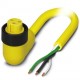 SAC-3P-10,0-U20/MINFR 1416775 PHOENIX CONTACT Cable de potencia, 3-polos, PVC, amarillo, extremo de cable li..