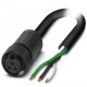 SAC-3P- 2,0-U50/MINFS 1417098 PHOENIX CONTACT Cable de potencia, 3-polos, PVC, negro, extremo de cable libre..