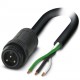 SAC-3P-MINMS/ 2,0-U50 1417116 PHOENIX CONTACT Cable de potencia, 3-polos, PVC, negro, Conector macho recto 7..
