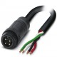 SAC-4P-MINMS/ 1,0-U50 1417145 PHOENIX CONTACT Cable de potencia, 4-polos, PVC, negro, Conector macho recto 7..