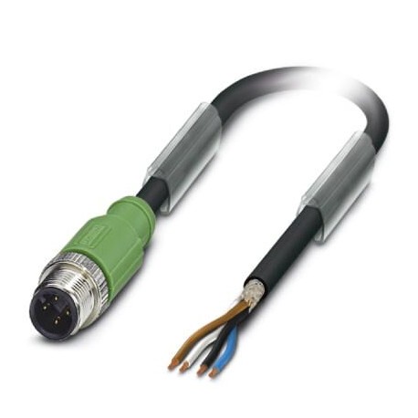 SAC-4P-M12MS/ 0,4-PUR SH 1417267 PHOENIX CONTACT Cable para sensores/actuadores SAC-4P-M12MS/ 0,4-PUR SH 141..