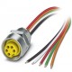 SACC-E-MINF-5CON-NPT12-U20/1,0 1420955 PHOENIX CONTACT Flush-tipo de conector