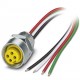 SACC-E-MINF-4CON-NPT12-U50/1,0 1420958 PHOENIX CONTACT Flush-tipo de conector