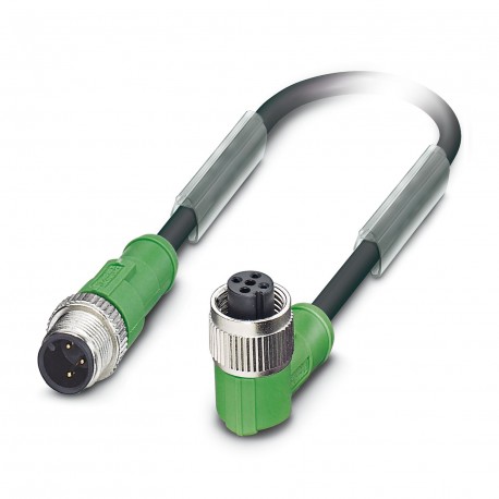 SAC-3P-M12MS/10-PVC/M12FR OBS 1422718 PHOENIX CONTACT Кабель для датчика / исполнительного элемента SAC-3P-M..