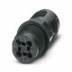 QPD W3PE2,5 M25 DT BK 1423985 PHOENIX CONTACT Panel feed-through -