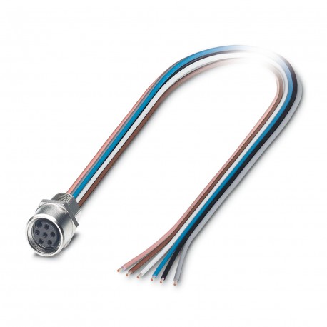 SACC-E-M 8FS-6CON-M 8/1,5 1424344 PHOENIX CONTACT Conect. enchuf. para apar. pared delant., 6-polos, Hembra ..
