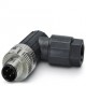 SACC-M12MR-4PL M 1424654 PHOENIX CONTACT Conector, Universal, 4-polos, sin apantallar, Conector macho acodad..