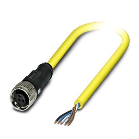 SAC-5P- 5,0-547/M12FS BK 1424888 PHOENIX CONTACT Sensor/actuator cable
