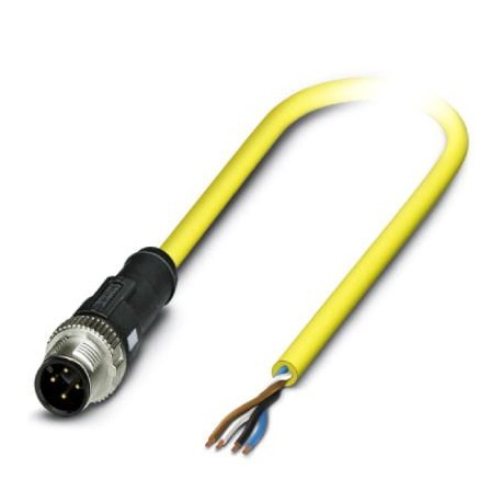 SAC-4P-MS/10,0-547 SCO BK 1424895 PHOENIX CONTACT Cable para sensores/actuadores, 4-polos, PVC, amarillo, Co..