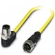 SAC-4P-M12MR/ 0,5-547/M12FS BK 1424899 PHOENIX CONTACT Sensor/atuador cabo
