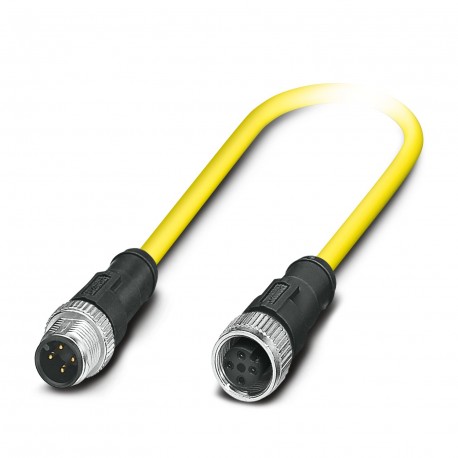 SAC-4P-M12MS/ 3,0-547/M12FS BK 1424978 PHOENIX CONTACT Sensor/atuador cabo