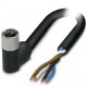 SAC-4P- 1,5-PVC/M12FRL 1425097 PHOENIX CONTACT Cable de potencia, 4-polos, PVC, negro RAL 9005, Hembra de co..