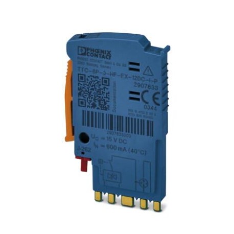 TTC-6P-3-HF-EX-12DC-I-P 2907833 PHOENIX CONTACT Proteção contra surtos de plug integrado com indicador de st..