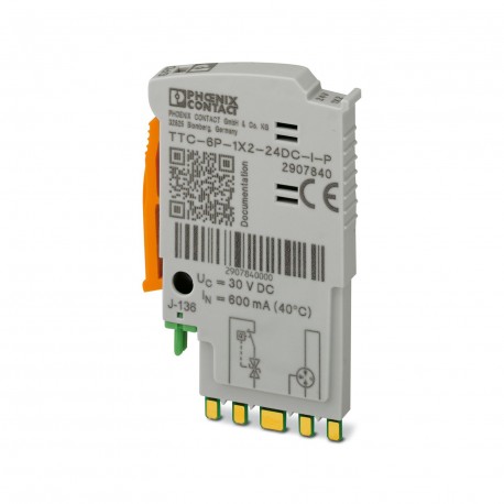 TTC-6P-1X2-24DC-I-P 2907840 PHOENIX CONTACT Proteção enchufable contra sobretensiones con indicador de estad..